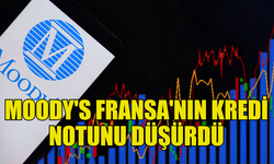 MOODY'S FRANSA'NIN KREDİ NOTUNU "AA3"E DÜŞÜRDÜ