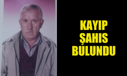 KAYIP ŞAHIS MEHMET GÖKMEN BULUNDU...