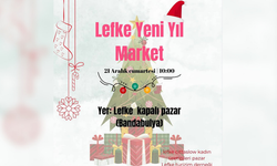 LEFKE’DE YENİ YIL MARKETİ CUMARTESİ AÇILIYOR