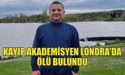 CAMDEN’DA KAYIP OLAN PROF. EKREN REGENT KANALINDA ÖLÜ BULUNDU