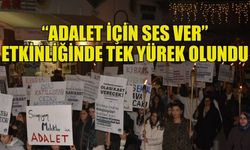 ŞAMPİYON MELEKLERİ YAŞATMA DERNEĞİ “ADALET İÇİN SES VER” ETKİNLİĞİ DÜZENLEDİ