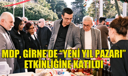 MDP, GİRNE YENİ YIL PAZARI’NDA VATANDAŞLARLA BULUŞTU