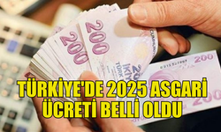 TÜRKİYE’DE ASGARİ ÜCRET NET 22.104 TL OLARAK BELİRLENDİ