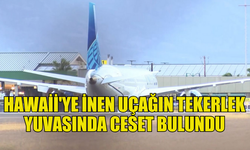 CHİCAGO-HAWAİİ UÇUŞUNDA ŞOK: TEKERLEK YUVASINDA BİR CESET BULUNDU