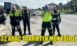 TRAFİK DENETİMLERİNDE 18 ALKOLLÜ SÜRÜCÜ RAPOR EDİLDİ