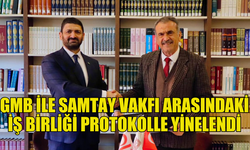 GAZİMAĞUSA BELEDİYESİ İLE SAMTAY VAKFI ARASINDAKİ İŞ BİRLİĞİ PROTOKOLÜ YENİLENDİ