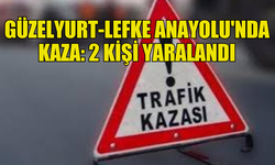 YOL KONTROLÜNÜ KAYBEDEN ARAÇ BETON KÖPRÜYE ÇARPTI