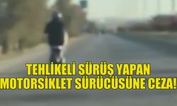 TEHLİKELİ SÜRÜŞ YAPAN MOTOSİKLET SÜRÜCÜSÜNE DEMİRHAN POLİS KARAKOLUNDAN CEZA...