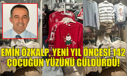 EMİN ÖZKALP YİNE ÇOCUKLARI SEVİNDİRDİ