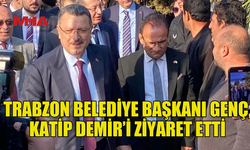 ŞENOL GÜNEŞ VE AHMET METİN GENÇ, KATİP DEMİRİ ZİYARET ETTİ