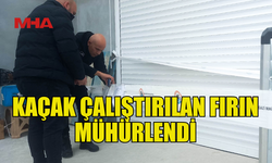 GAZİMAĞUSA’DA KAÇAK ÇALIŞTIRILAN FIRIN MÜHÜRLENDİ