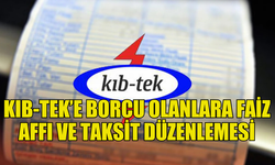 KIB-TEK’E OLAN BORÇLARIN TAKSİTLENDİRİLMESİ YASA GÜCÜNDE KARARNAMEYLE DÜZENLENDİ