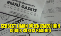 SERBEST LİMAN VE BÖLGE (DEĞİŞİKLİK) YASA TASARISI, RESMİ GAZETE’DE YAYIMLANDI