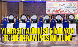 YILBAŞI ÇEKİLİŞİNİN 6 MİLYON TL’LİK TALİHLİSİ ÖDÜLÜNÜ TESLİM ALDI