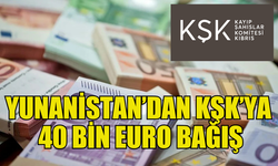 YUNANİSTAN KAYIP ŞAHISLAR KOMİTESİ’NE 40 BİN EURO BAĞIŞLADI