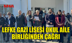 LEFKE GAZİ LİSESİ' OKUL AİLE BİRLİĞİ UYARDI : ÖĞRENCİLERİN VE ÖĞRETMENLERİN CAN GÜVENLİĞİ TEHLİKEDE!