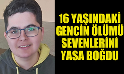 TATLISU KÖYÜ YASTA: 16 YAŞINDA HAYATINI KAYBETTİ