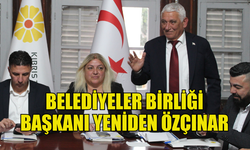 BELEDİYELER BİRLİĞİ BAŞKANI YENİDEN MAHMUT ÖZÇINAR OLDU