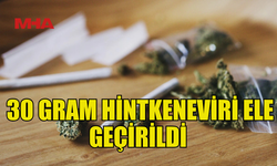 GİRNE’DE 30 GRAM YASAKLI MADDE ELE GEÇİRİLDİ