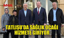 TATLISU SAĞLIK OCAĞI HİZMETE AÇILIYOR