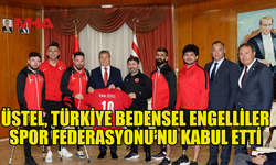 ÜSTEL: ENGELLİ SPORCULARIMIZIN YANINDAYIZ