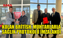 KOLAN HASTANESİ İLE KKTC MUHTARLAR DERNEĞİ PROTOKOL İMZALADI