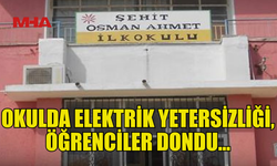 ÖĞRENCİLER BUZ GİBİ SINIFLARDA DERS YAPTI...