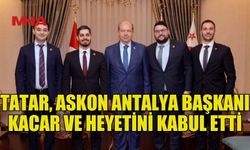 ASKON ANTALYA ŞUBE BAŞKANI KACAR'DAN TATAR’A ZİYARET