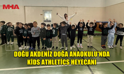 DOĞU AKDENİZ DOĞA ANAOKULU'NDA KİDS ATHLETİCS ETKİNLİĞİ GERÇEKLEŞTİ