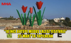 "18. AVTEPE MEDOŞ LALESİ FESTİVALİ", 23 MART’TA BAŞLIYOR