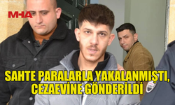 SAHTE DOLARLA YAKALANAN ZANLI CEZAEVİNE GÖNDERİLDİ