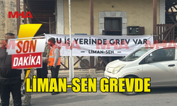 GAZİMAĞUSA LİMAN İŞÇİLERİ GREVE GİRDİLER