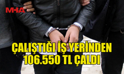 GİRNE’DE İŞ YERİNDE YOLSUZLUK! ÇALIŞAN 106 BİN TL’Yİ ÇALDI