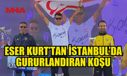 ESER KURT, İSTANBUL YARI MARATONU’NDA YAŞ GRUBUNDA BİRİNCİ OLDU