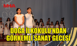 DOĞA İLKOKULU'NDAN SANATLA DOLU BİR GECE