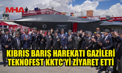 KIBRIS GAZİLERİ BAYRAKTAR KIZILELMA’YI İNCELEDİ
