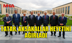 CUMHURBAŞKANI TATAR TÜRK DEVLETLERİ TEŞKİLATI AKSAKALLAR KONSEYİ HEYETİNİ KABUL ETTİ