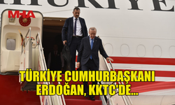 TÜRKİYE CUMHURBAŞKANI ERDOĞAN, KKTC'DE...