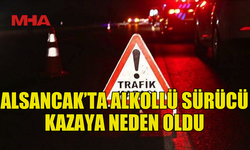 ALSANCAK’TA ALKOL VE DİKKATSİZLİK KAZA GETİRDİ
