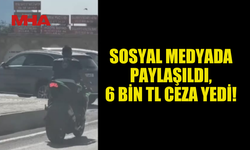 KORUYUCU BAŞLIK TAKMAYAN MOTOSİKLET SÜRÜCÜSÜ ALEYHİNDE YASAL İŞLEM BAŞLATILDI