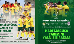 MAĞUSA’NIN GURURU YİNE SAHADA! ÇİFTE ZAFER İÇİN LEFKOŞA’DAYIZ.