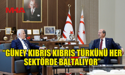 TATAR: GÜNEY KIBRIS KIBRIS TÜRKÜNÜ HER SEKTÖRDE BALTALIYOR