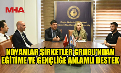 DAÜ ULUSLARARASI YAZ OKULU’NUN ANA SPONSORU NOYANLAR OLDU
