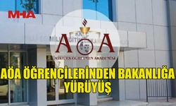 AÖA ÖĞRENCİLERİ EĞİTİM BAKANLIĞI'NA YÜRÜYECEK