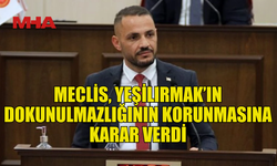 MECLİS’TEN YEŞİLIRMAK KARARI