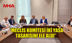 CUMHURİYET MECLİSİ, HUKUK, SİYASİ İŞLER, DIŞİLİŞKİLER VE SAVUNMA KOMİTESİ TOPLANDI