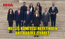 MECLİS KOMİTESİ HEYETİ ANITKABİR’İ ZİYARET ETTİ