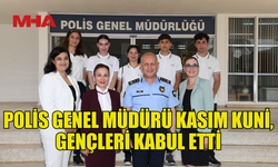 POLİS GENEL MÜDÜRÜ KASIM KUNİ, GENÇLERLE BİR ARAYA GELDİ