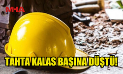 GAZİMAĞUSA LİMANI'NDA İŞ KAZASI.. 1 YARALI