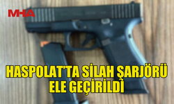 HASPOLAT’TA SİLAH ŞARJÖRÜ ELE GEÇİRİLDİ: 1 TUTUKLU